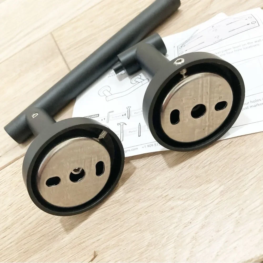 Matte Black toilet paper holder